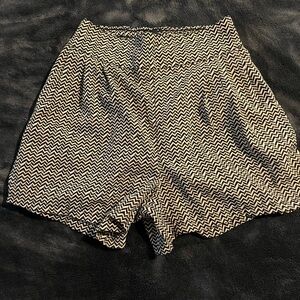 American Eagle Outfitters High Waist Zigzag Shorts